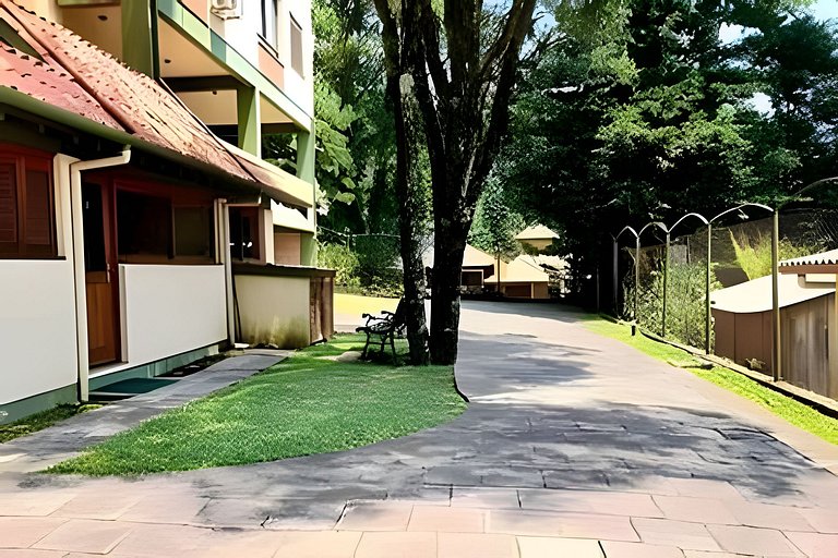 Siga Gramado - Apto Encantador! Perto Centro! Ar cond! Wifi!